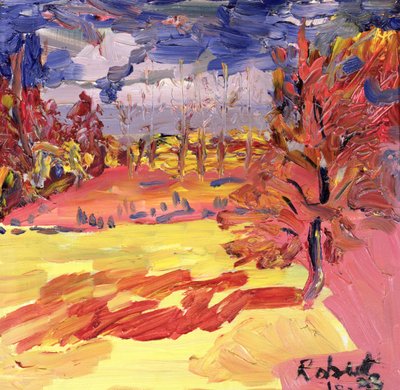 Valnøddetræ, 1998 af Robert Hobhouse
